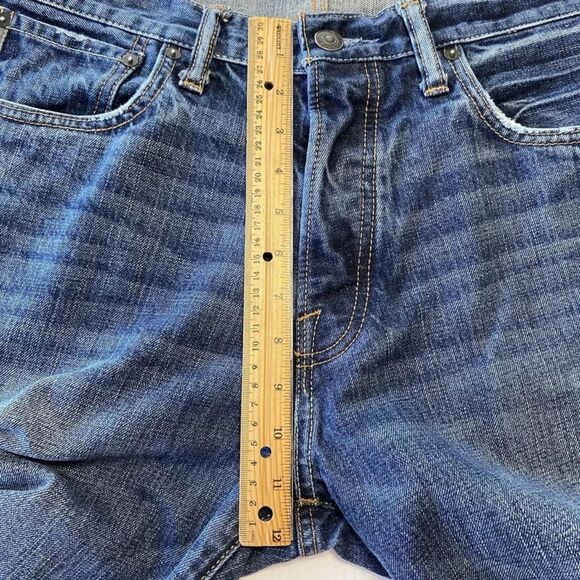 Abercrombie & Fitch Horton Classic Straight Button Fly Jeans 36x32 (Fit 38x32) - Picture 9 of 13